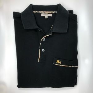 Long-sleeve Cotton Polo Shirt